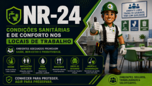 NR24 – Condições sanitárias e de Conforto nos locais de trabalho
